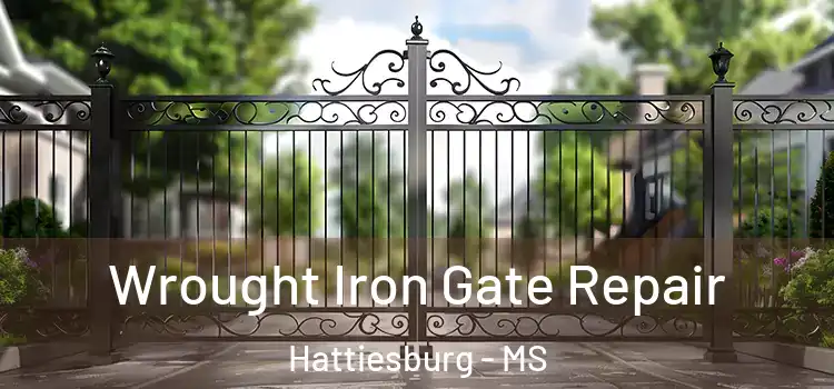 Wrought Iron Gate Repair Hattiesburg - MS
